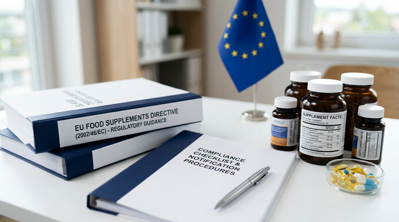 EU Food Supplements Directive 2002/46/EC — What North American Brands Must Know