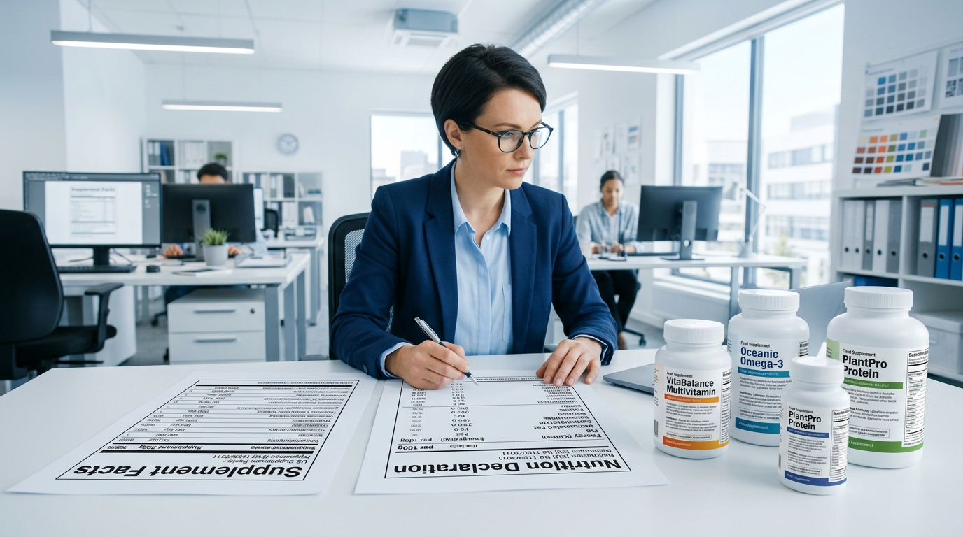 EU Supplement Labeling Requirements: Vitamins, Minerals & Botanicals