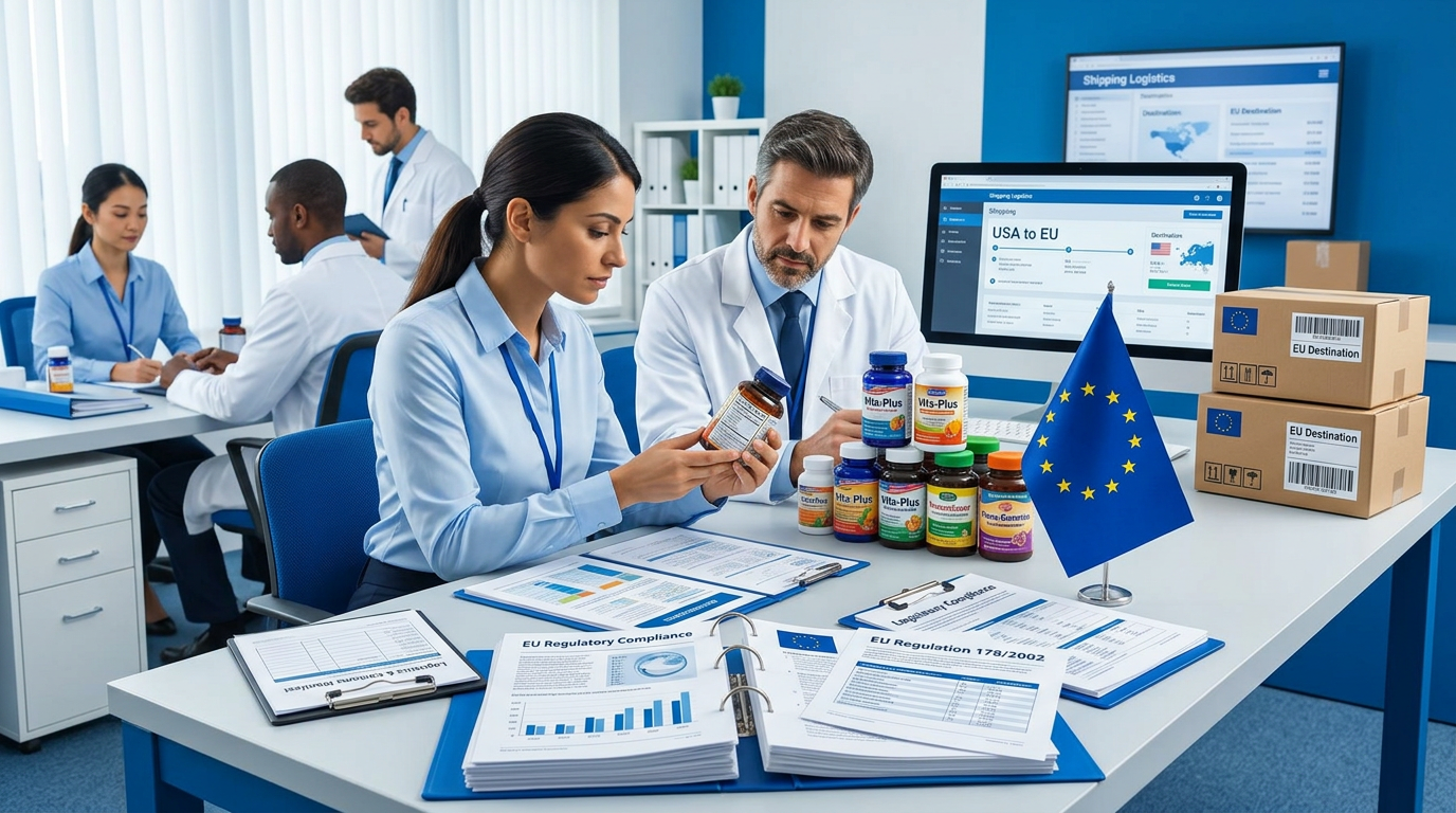 Exporting Supplements from USA to EU: Complete Compliance Guide