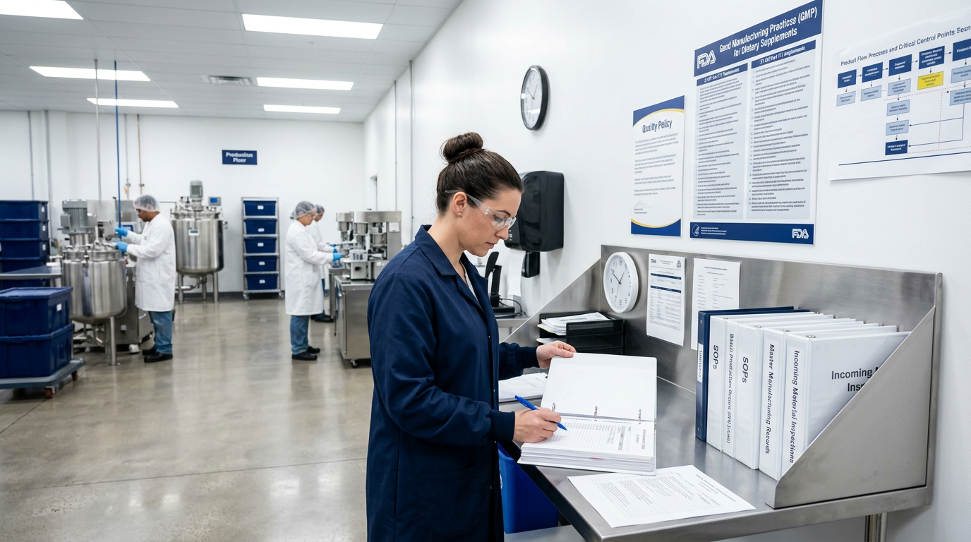 FDA 21 CFR Part 111: GMP Requirements for Dietary Supplement Manufacturers